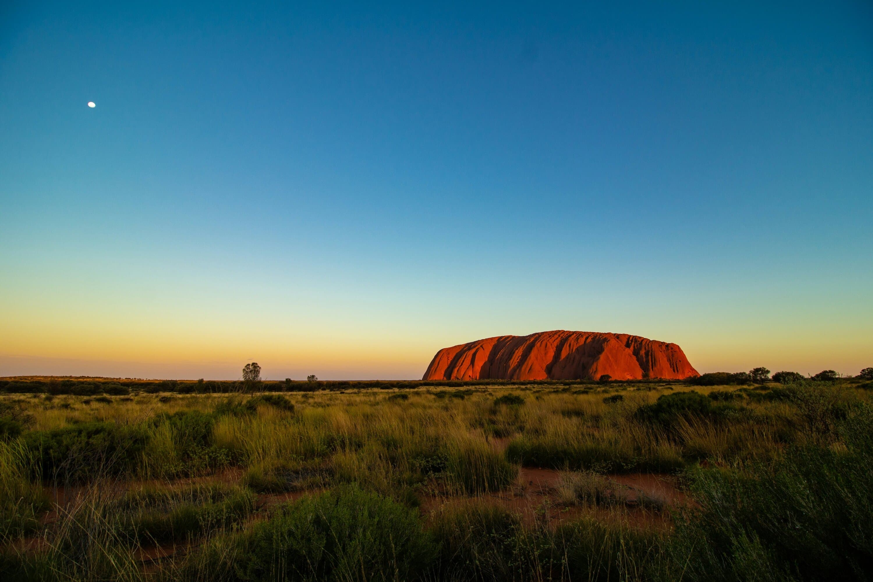 Der Uluru, auch Ayers Rock genannt