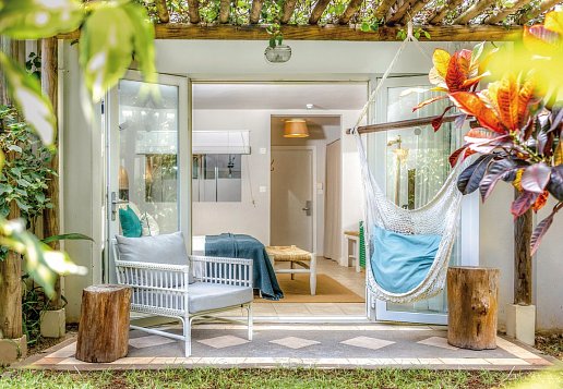 Zimmer Veranda mit Hängematte