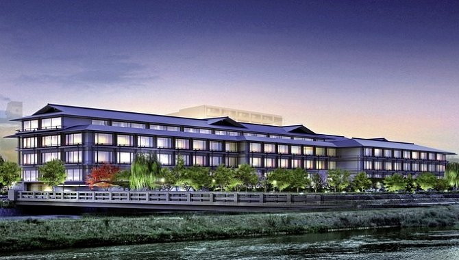 Vorderansicht des Hotels