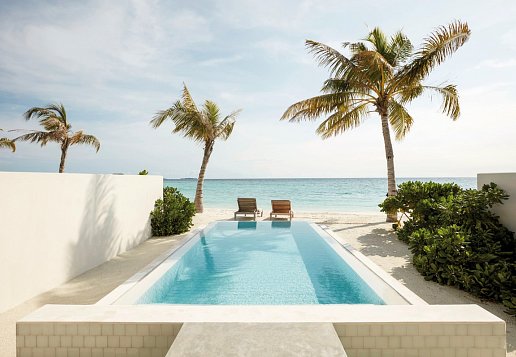 Privater Pool am Strand